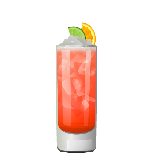 Cold in the Shadows cocktail by Pamela Wiznitzer with Campari, raspberry liqueur, honey syrup, lime juice, and IPA