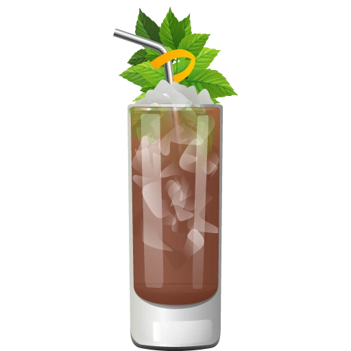 Sacrifice to the Gods, a tropical cocktail with amaro, overproof rum, tonic water, lime juice, coffee syrup, and ginger syrup.